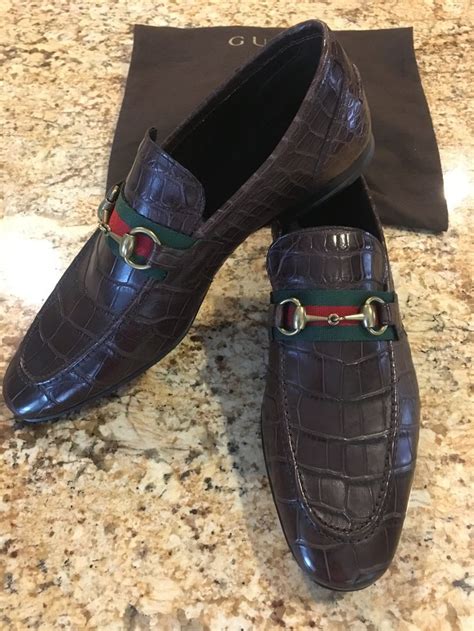 gucci scarpe uomo alligator|gucci boots for men.